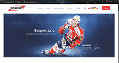 Desktop Screenshot of bosport.cz